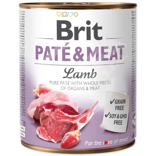 BRIT Paté & Meat Lamb 800 g