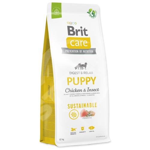 Brit Care Dog Sustainable Puppy Chicken & Insect 12kg