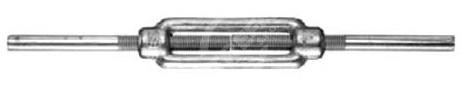 Napinacz DIN 1480 do spawania M12, czarny / opakowanie 1 szt.