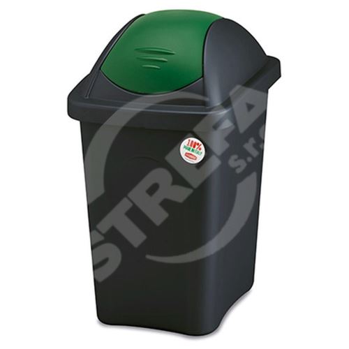 Dumpster MULTIPAT 30l, plastikowa pokrywa zielona