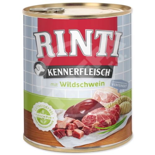 Konserwa RINTI Kennerfleisch z dzika 800 g