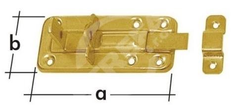 Wtyk wciskany WZTW120 DMX 120x45x1,5mm ocynk galwaniczny / opakowanie 1 szt.