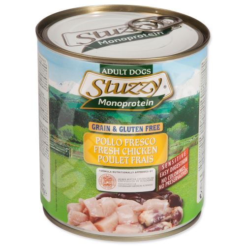 Puszka STUZZY Dog Monoproteinowy kurczak 800 g