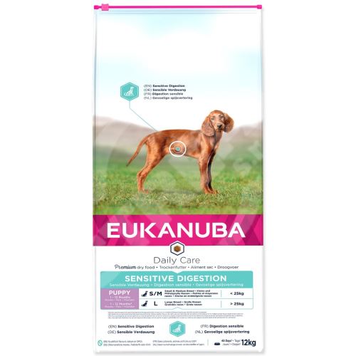 Karma EUKANUBA Daily Care Puppy Sensitive Digestion 12kg