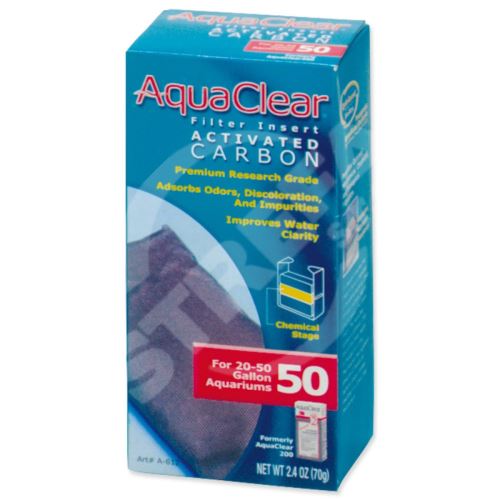 Wkład z węgla drzewnego AQUA CLEAR 50 (AC 200) 70 g