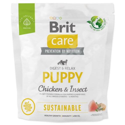 Brit Care Dog Sustainable Puppy Chicken & Insect 1kg