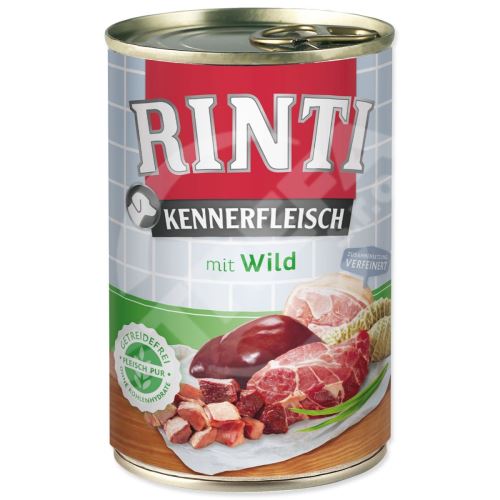 Dziczyzna w puszce RINTI Kennerfleisch 400 g