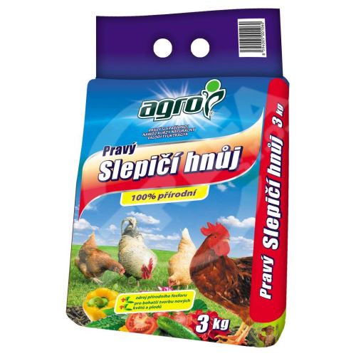 AGRO oryginalny obornik kurzy 3kg