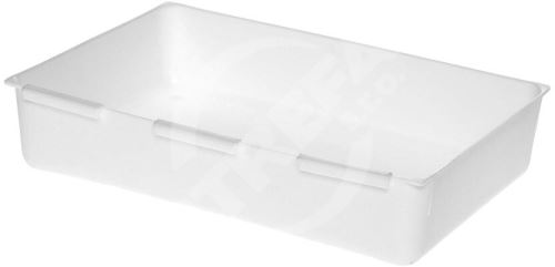 Plastikowy organizer do szuflady biały 22,5x15,5x5cm