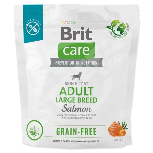 Brit Care Dog Grain-free Adult Large Breed Salmon 1kg