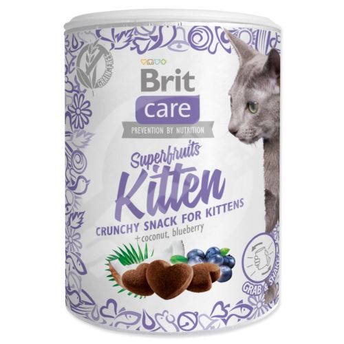 Brit Care Cat Snack Superfruits Kitten 100g