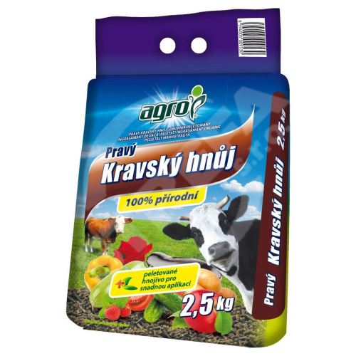 AGRO prawdziwy obornik krowi 2,5kg