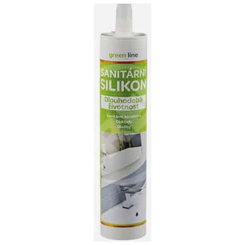 Silikon sanitarny 280ml biały GREEN LINE