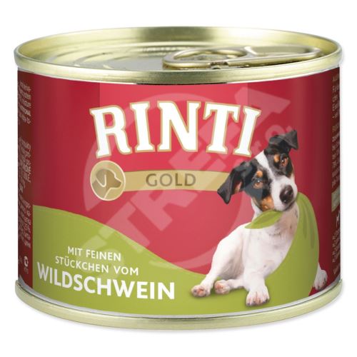 Dzik w puszce RINTI Gold 185 g