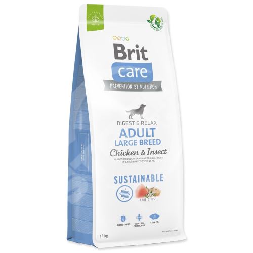 Brit Care Dog Sustainable Adult Large Breed Chicken & Insect 12kg