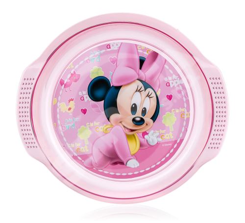 Talerz dziecięcy MINNIE 17cm, plastikowy