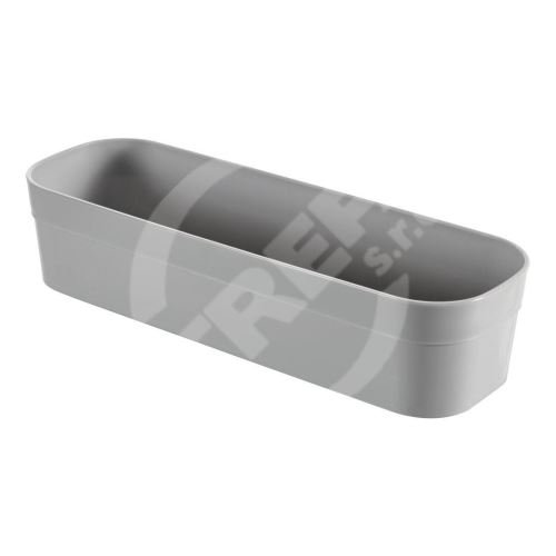 Organizer do szuflady INFINITY szary plastik 23x8x5cm (M)